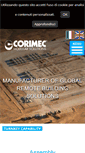 Mobile Screenshot of corimec.com